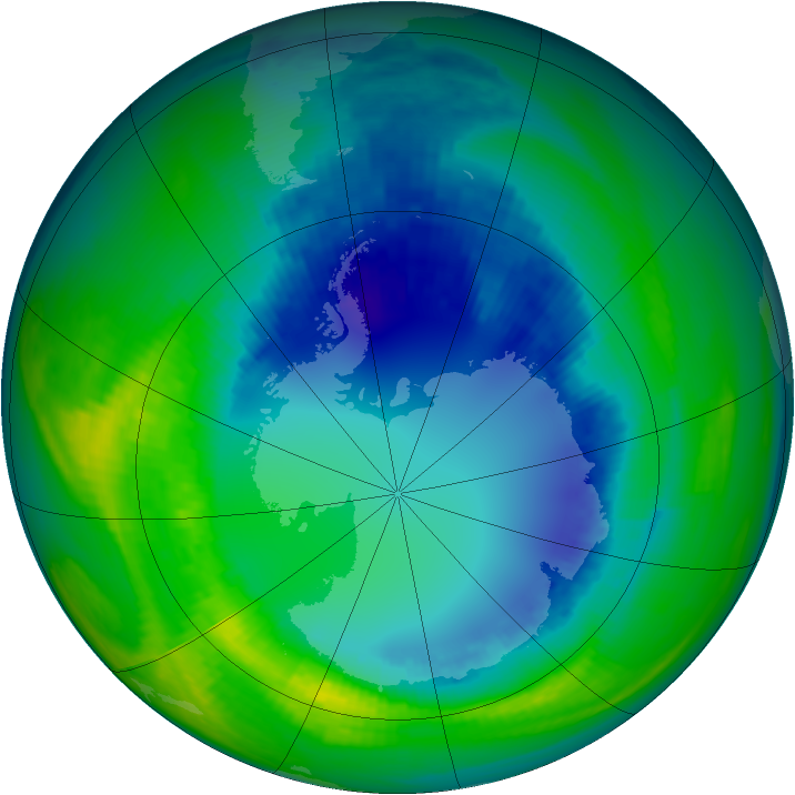 Ozone Map 2002-08-17
